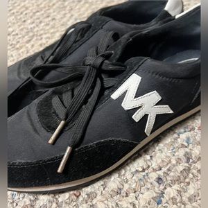 Michael Kors black/ white/ silver sneakers women’s size 7.5